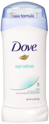 ZDove anti-perspirant deodorant for sensitive skin pack of three provides longer underarm dryness