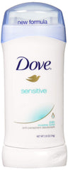 ZDove anti-perspirant deodorant for sensitive skin pack of three provides longer underarm dryness