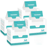 UNIMADE disposable face towelettes packaging: hygienic single-use towels for fresh skincare routines.