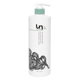 Unwash Bio-Cleansing Conditioner bottle front highlights sulfate-free hydration for curly hair.