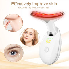 Uonkeus LED therapy with seven colors supports routine skin care sessions.
