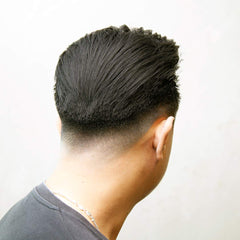Uppercut Deluxe Clay matte finish closeup highlights natural matte look without shine.