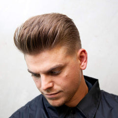 Uppercut Deluxe Clay textured hair application shows how product shapes short to medium styles.
