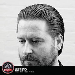 Uppercut Deluxe water-based formula image shows easy wash-out and residue-free styling.