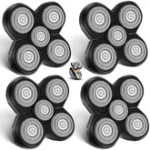 UPTARD head shaver replacement head 4-pack for easy at-home grooming.