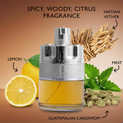 URBAN COLLECTION Azura Noir top-notes visual focuses on zesty lemon opening