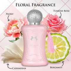 URBAN COLLECTION Delilah top notes highlight lychee and bergamot for a fresh daytime opening