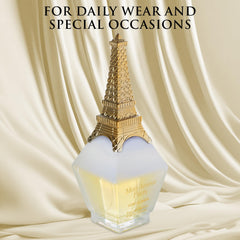 URBAN COLLECTION Mon Amour Paris bottle close-up highlighting luxe design.