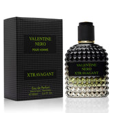 Urban Collection Valentine Nero Xtravagant bottle front for a bold daily scent.