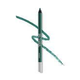 URBAN DECAY 24/7 Glide-On Overdrive deep green metallic swatch showing long-lasting color payoff