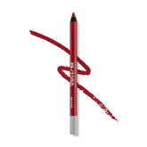 URBAN DECAY 24/7 Glide-On Lip Pencil Bad Blood swatches show rich, deep red color for bold definition
