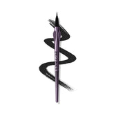 Urban Decay 24/7 Inks Zero matte black application close-up for precise liner