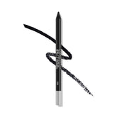 Urban Decay 24/7 Glide-On eyeliner pencil close-up shows matte black crisp lines