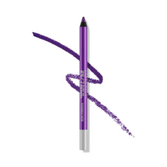 Urban Decay 24/7 Glide-On eyeliner Psychedelic Sister bright purple shimmer for all-day water-resistant color.