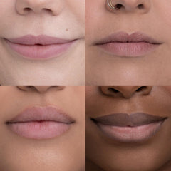 Urban Decay 24/7 Lip Pencil Ozone Clear close-up applying for smooth lip definition