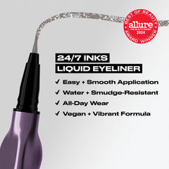 URBAN DECAY 24/7 Inks Oil Slick flow-through pen distributes smooth pigment
