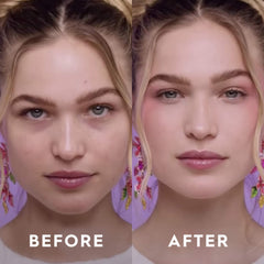 Urban Decay All Nighter primer center-face application demonstrates smooth, even base for makeup.