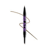 Urban Decay Brow Blade dual-ended pen for natural defined brows with hair-like strokes.