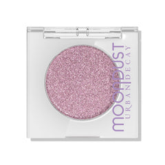 Urban Decay Moondust Lilac Sparkle swatch shows vivid, long-wear shimmer.