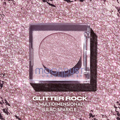Urban Decay Moondust micro-fine glitter demonstrates refined, chunk-free sparkle.