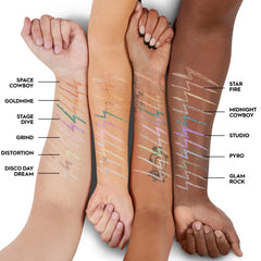 Urban Decay Moondust Layered-glitter-look supports versatile shimmer layering