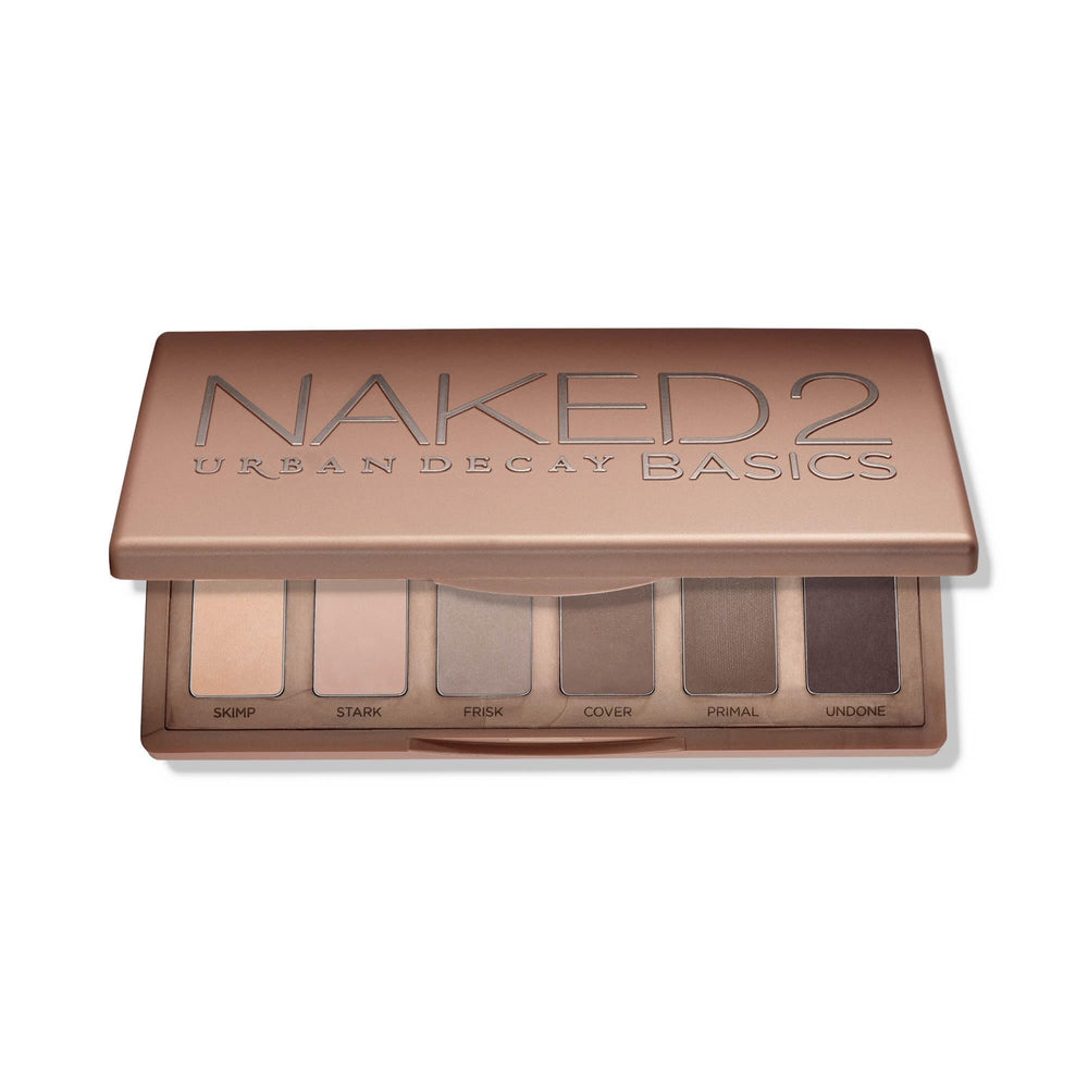 URBAN DECAY Naked 2 Basics mini palette compact with six matte neutrals for versatile day looks