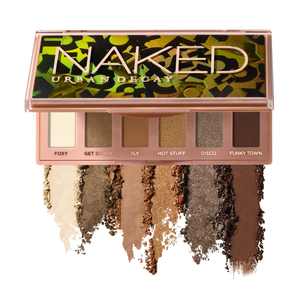 Urban Decay Naked Foxy Mini Foxy shade swatch for a creamy matte base and natural look.