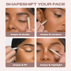 Urban Decay Naked Shaped Palette cream shades for smooth bases