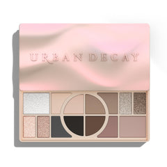 Urban Decay Naked Shaped Palette front view for on-the-go makeup looks