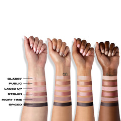 Urban Decay Naked3 Mini open compact reveals six rosy neutrals.