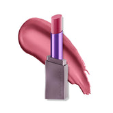 Urban Decay Vice Hydrating Lipstick Local Sheer Mauve Pink close-up showing nourishing shine for everyday wear.