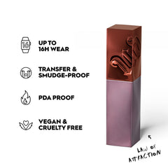 Urban Decay Vice Lip Bond close-up highlighting long-wear glossy finish.