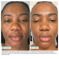Urban Skin Rx YouthHero PM serum pump dispenses antioxidant-rich night treatment for smoother skin.