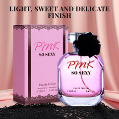 Urban Collection Pink So Sexy apple note closeup hints fruity sweetness and longevity.