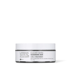 Urban Skin Rx Clear Skin Bar front view, compact oil-control cleanser for daily use.