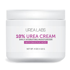 UREA LABS urea cream 10 percent bottle: daily moisturizer for dry skin support.