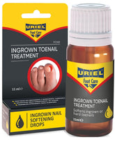 URIEL UPGRADED ingrown toenail-treatment bottle close-up for soothing topical care