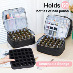 Uross organizer bag side pocket design stores brushes and tools