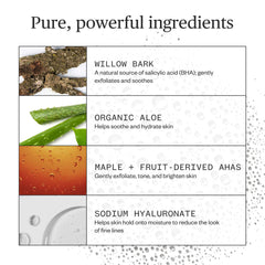Ursa Major Essential Face Wipes demonstrate gentle exfoliation in action.