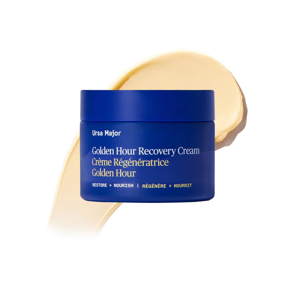 Ursa Major Golden Hour moisturizer bottle for daily hydration