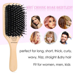 URTHEONE hair combs set offers wide-toothed precision for wet hair and styling.