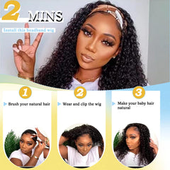 Usweety headband wig cap details breathable mesh for comfort