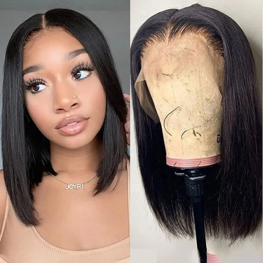 UTIDE Bob Wig 13x4 lace-front view shows natural part and blend.
