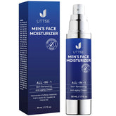 Uttse 6-in-1 face cream pump bottle provides daily hydration for men.