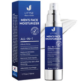 Uttse 6-in-1 men's moisturizer bottle for daily hydration and barrier support
