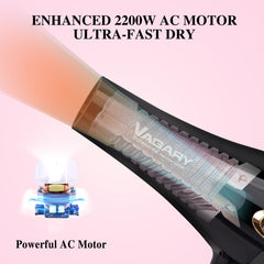 VAGARY 6685G concentrator nozzle concentrates airflow for quick drying