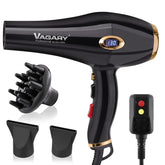 VAGARY 6685G dryer front view with compact professional design for salon use