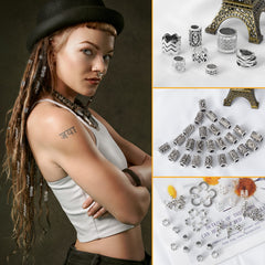 Vaikby variety of styles for personalized hair, beard, and jewelry braiding