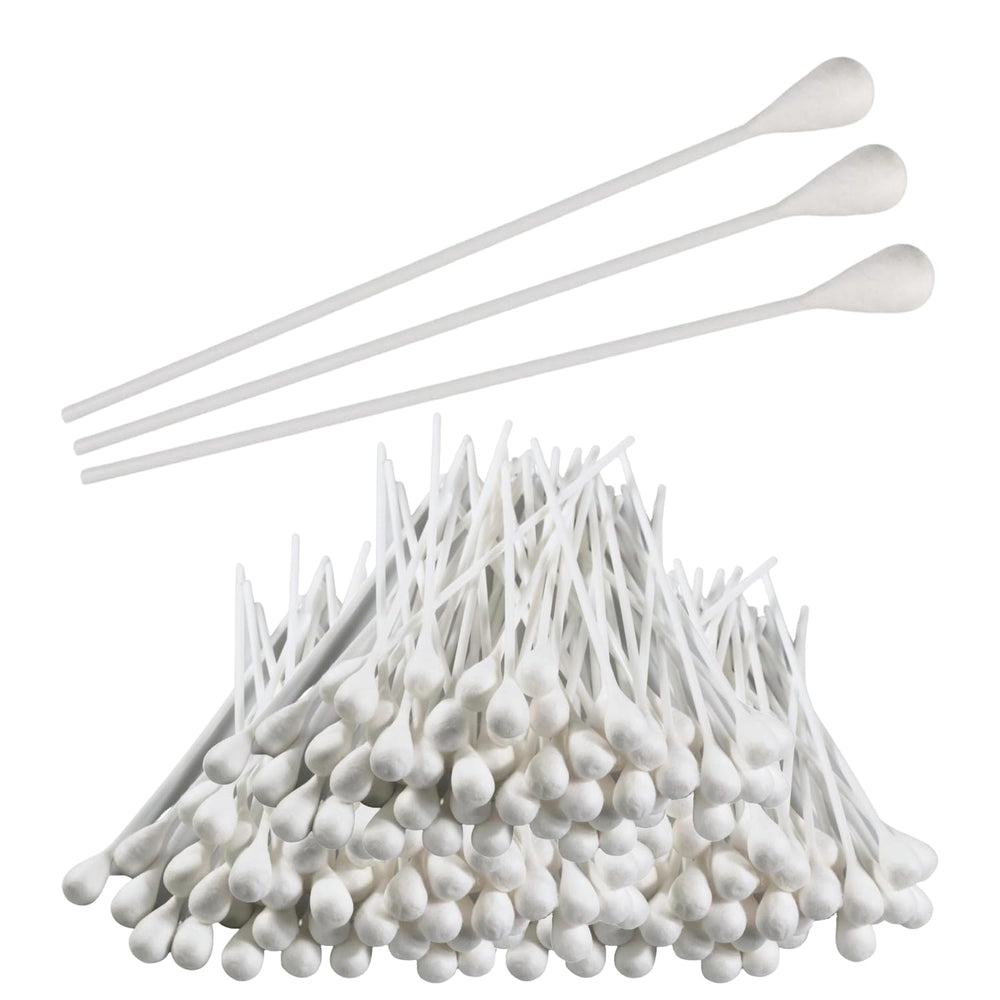 Vakly 8inch plastic shaft large swabs ideal for reaching difficult areas with precision