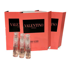 Valentino Coral Fantasy notes graphic highlights daytime freshness from top notes
